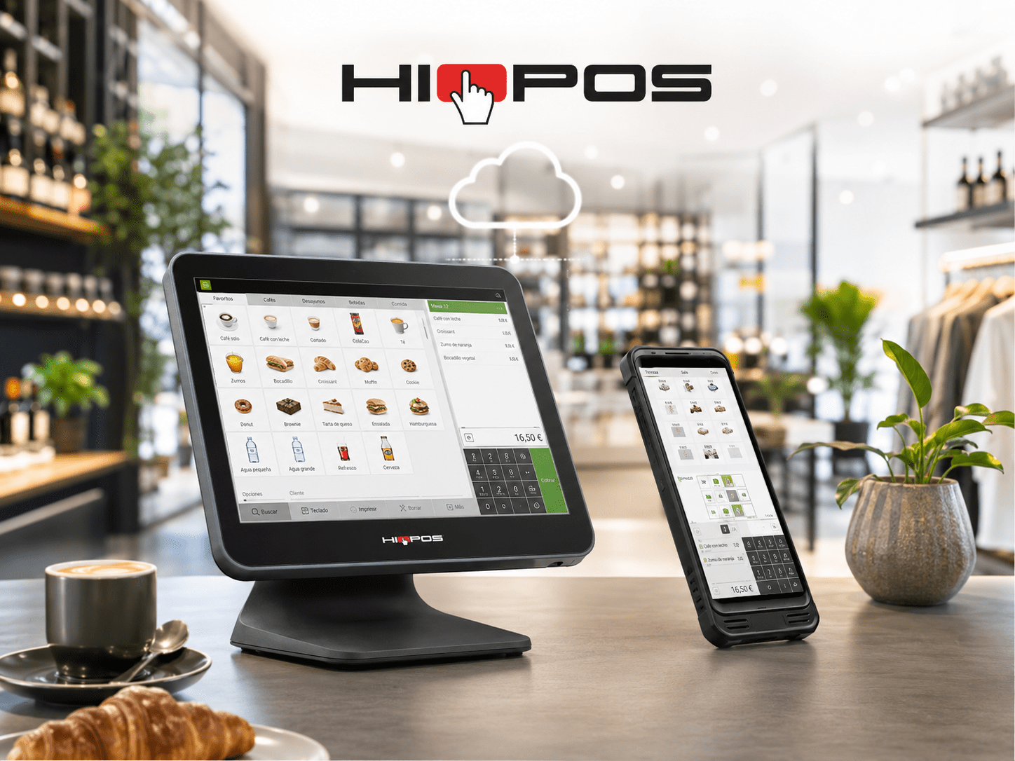 TPV HIOPOS para hostelería y comercio en Alicante